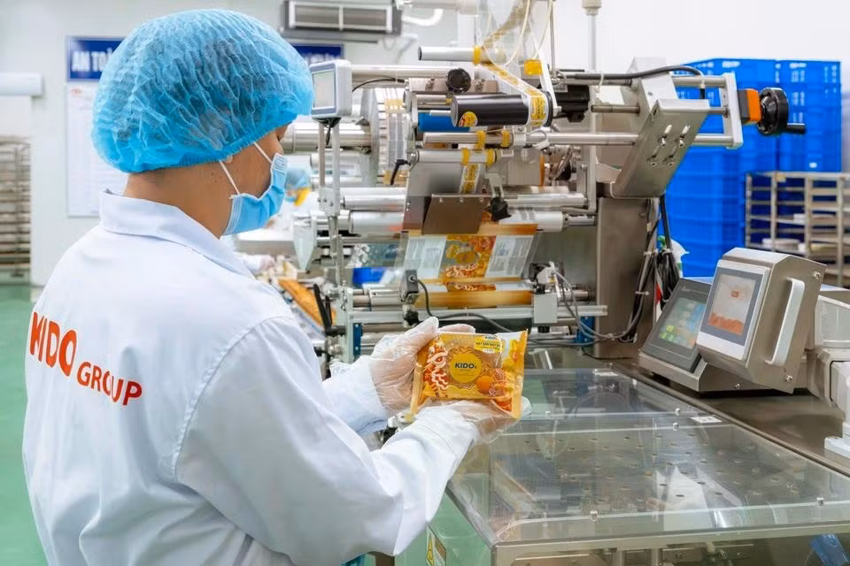 Kido tăng gấp đôi sản lượng bánh trung thu trong năm nay. Ảnh: Kido.