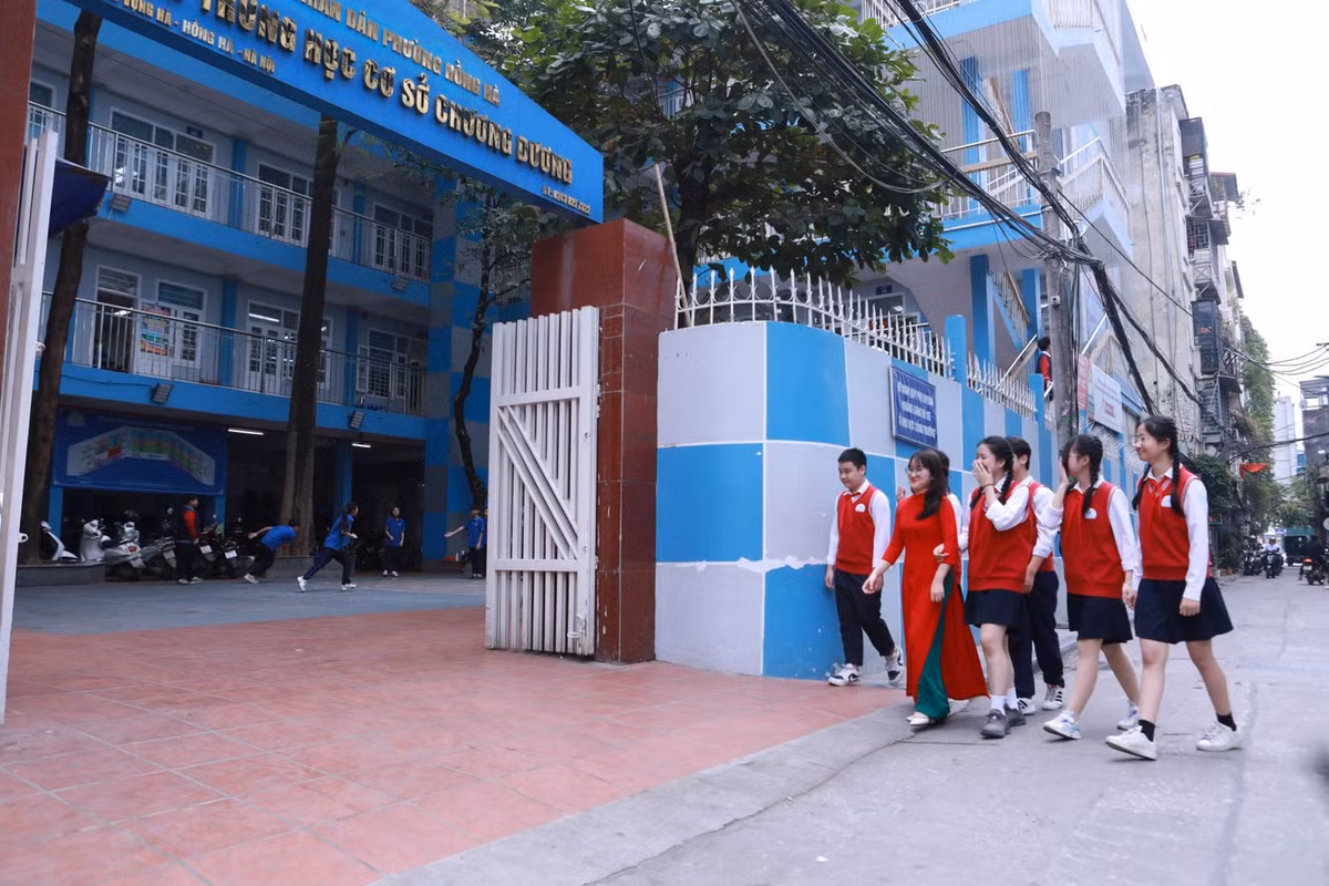 Trường học tại Hà Nội phải sắp xếp xong trước ngày 10/8. Ảnh: NTCC