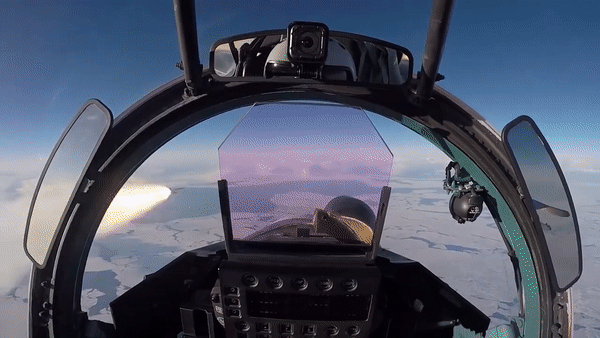 Với những giá treo vũ khí, Su-30SM có thể gắn 6 tên lửa không đối không tầm trung R-27RE, R-27TE hoặc Vympel RVV-AE hay tên lửa tầm gần R-73. Theo TASS, Military Today, Avia.