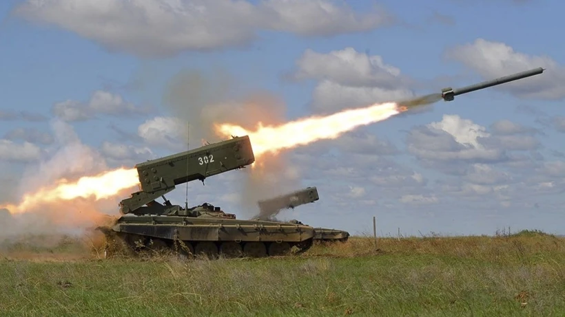 Cơn ác mộng trên chiến trường mang tên “lửa Mặt trời” TOS-1A