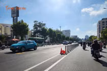 Tuyến đường "khổ vì kẹt xe" thay đổi bất ngờ vì...dải phân cách