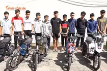 Nhóm thanh thiếu niên độ chế xe điện gây náo loạn tại Vũng Tàu