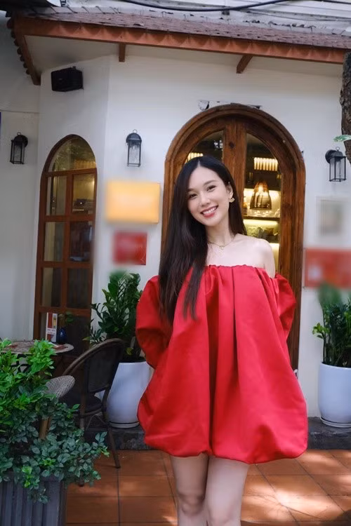 Vợ chồng Ngọc Anh chưa bao giờ cãi nhau về công việc trong gia đình. Ảnh: FB Ngọc Anh.