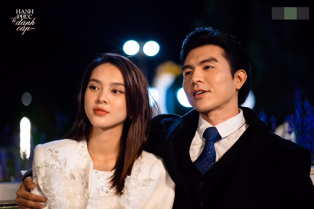 Steven Nguyễn đóng cùng Quỳnh Lương trong Hạnh phúc đánh cắp. Ảnh: FB Steven Nguyễn.