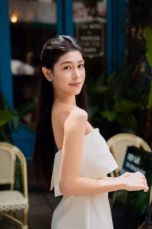 Gương mặt của Thanh Thảo đầy khả ái, đậm chất Á Đông. Ảnh: FB Thanh Thảo.