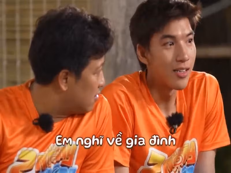 Trường Giang từng động viên HIEUTHUHAI khi nam rapper khóc vì nghĩ đến gia đình. Ảnh: Phụ Nữ Thủ Đô.