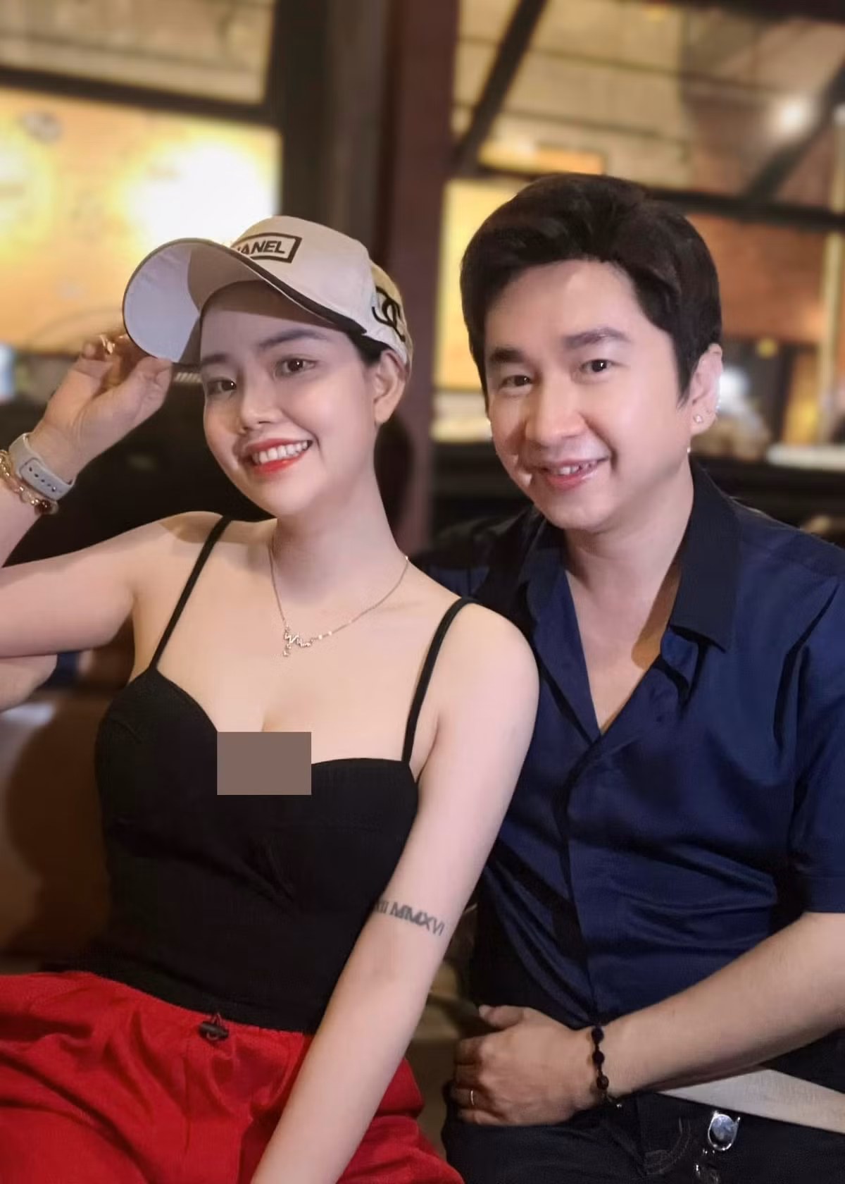 Bảo Anh kém Bằng Cường 12 tuổi, sở hữu nhan sắc quyến rũ. Ảnh: FB Bằng Cường.