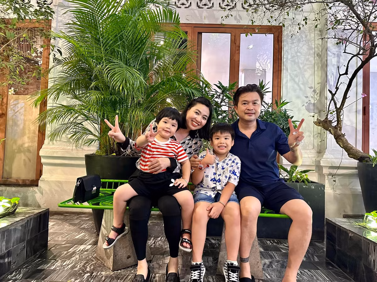 Nữ diễn viên tự hào thừa nhận rằng đằng sau mỗi nhân vật cô thể hiện trên màn ảnh đều có hình bóng và sự góp sức thầm lặng của người bạn đời. Ảnh: FB Tuấn Khải.