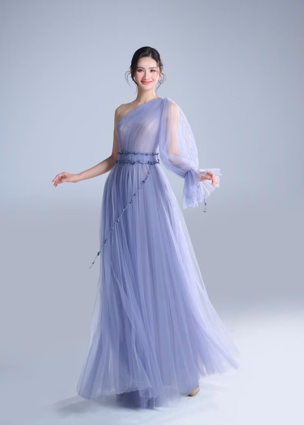 Nhiều khán giả đặt kỳ vọng Ý Nhi sẽ làm nên chuyện trong chung kết Miss World 2025 vào ngày 31/5. Ảnh: FB Ý Nhi.