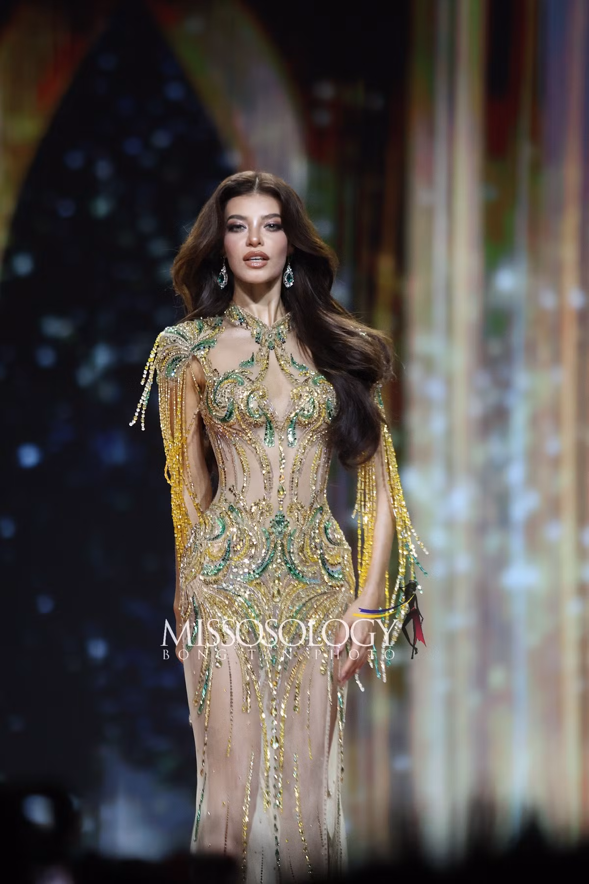 Ana‑Sofia Lendl là một người mẫu, nhà sáng tạo nội dung. Mỹ nhân Guatemala hiện tại vào top 8 giải Country's power of the year, top 20 phần thi áo tắm ở Miss Grand International 2025. Ảnh: Missosology.