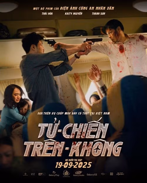 Thái Hòa đóng vai Long - người cầm đầu nhóm không tặc. Ảnh: FB Thanh Sơn.