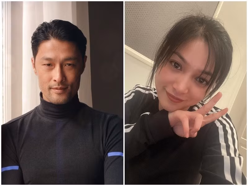 Trước khi đến với Nhung Kate, Johnny Trí Nguyễn từng kết hôn với Cathy Lynn Vũ. Ảnh: FB Johnny Trí Nguyễn, Nhung Kate.
