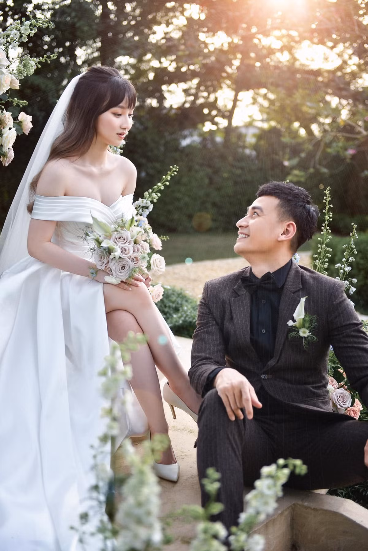 Ngọc Thuận chia sẻ trên VOV, vợ anh có 'tật xấu' là chiều con gái quá mức. Ảnh: FB Ngọc Thuận.