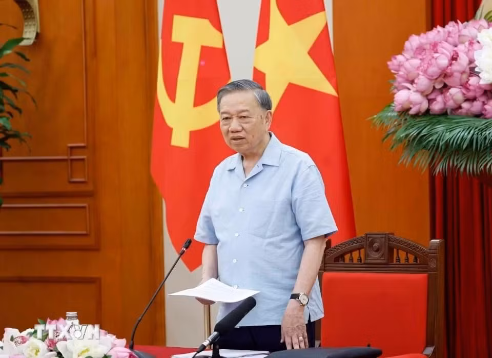 Tổng Bí thư, Chủ tịch nước Tô Lâm. Ảnh: TTXVN