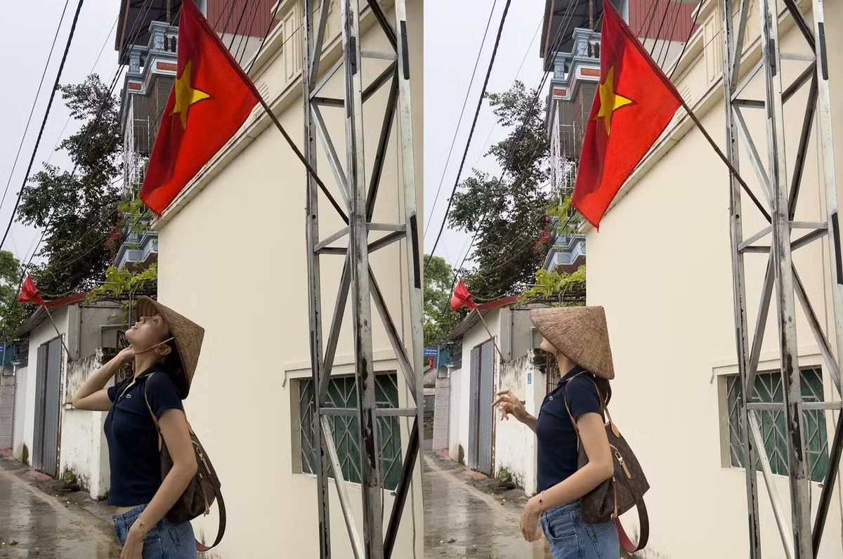 Hoa hậu Kỳ Duyên dành kỳ nghỉ lễ 2/9 cùng gia đình. Trên trang cá nhân, cô viết: "Thăm gia đình yêu thương". Ảnh: FB Kỳ Duyên.