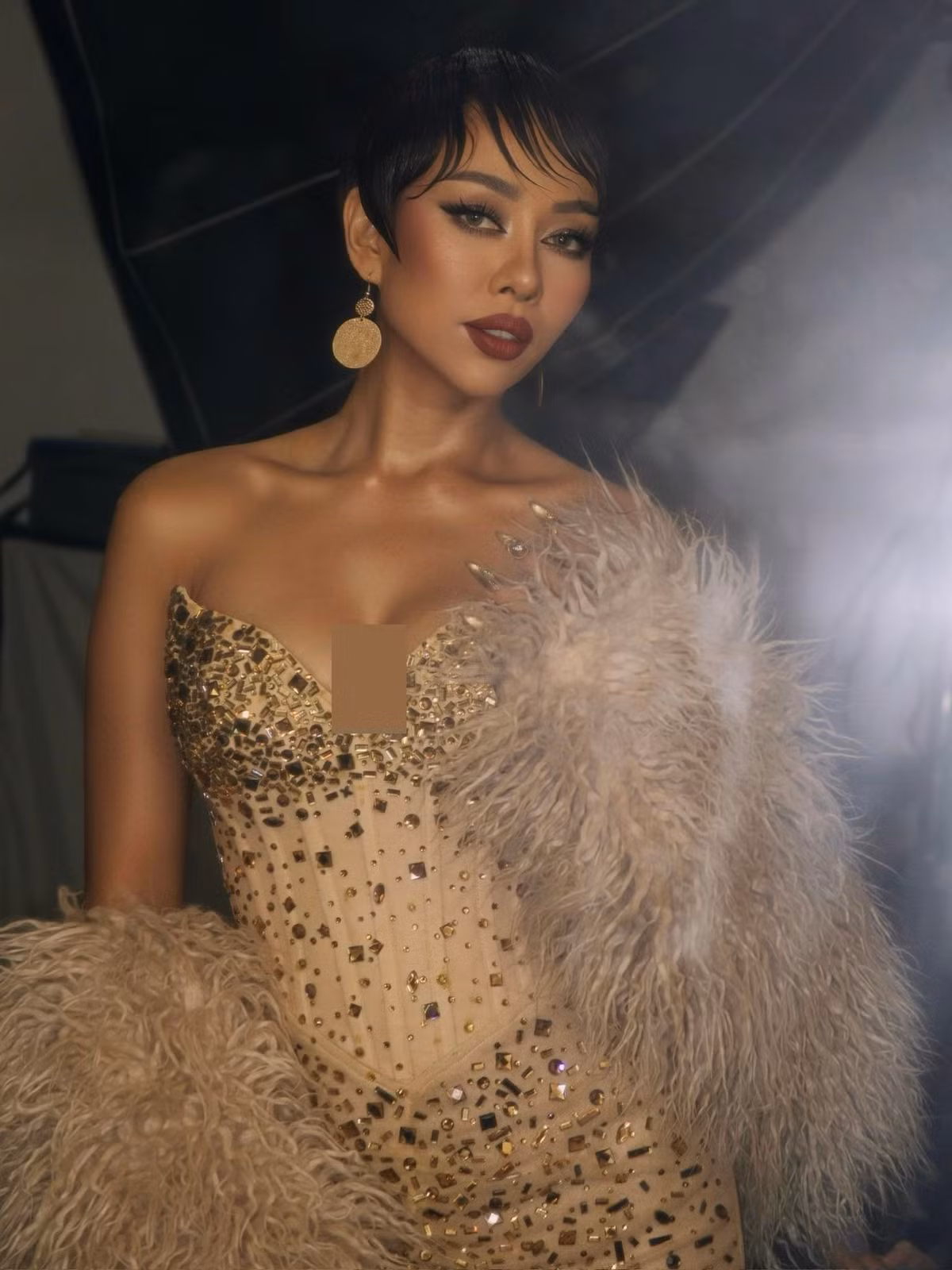 Thảo Trang ngày càng quyến rũ sau nhiều năm hoạt động trong showbiz.