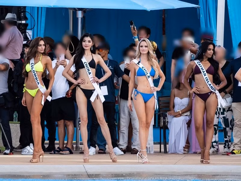 Mỹ nhân Colombia khoe thân hình săn chắc nóng bỏng. Ảnh: Miss Universe Thailand.