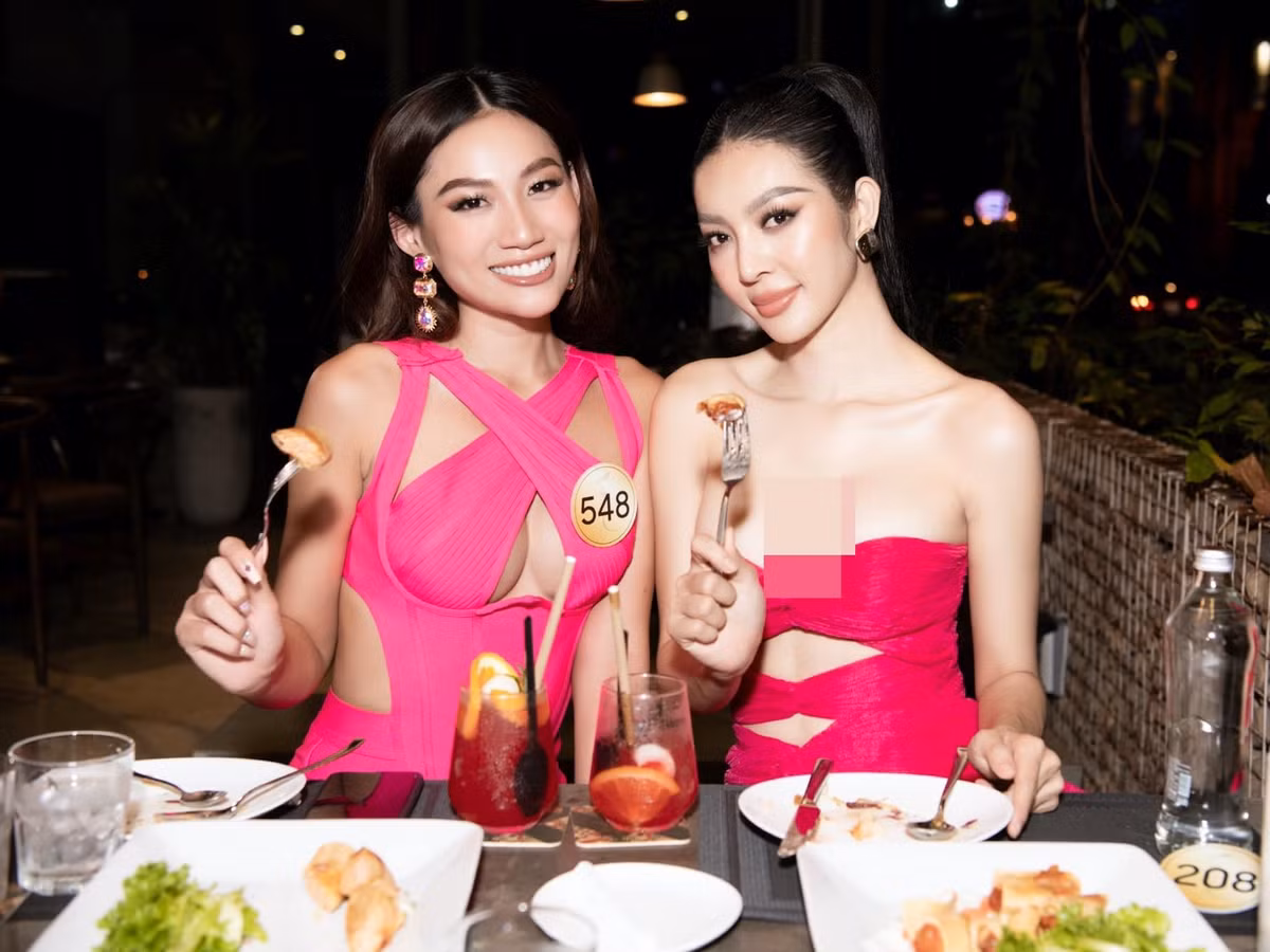 Cũng trong năm 2022, Thiên Hương vào top 15 Miss Grand Vietnam - Hoa hậu Hòa bình Việt Nam. Ảnh: FB Thiên Hương.