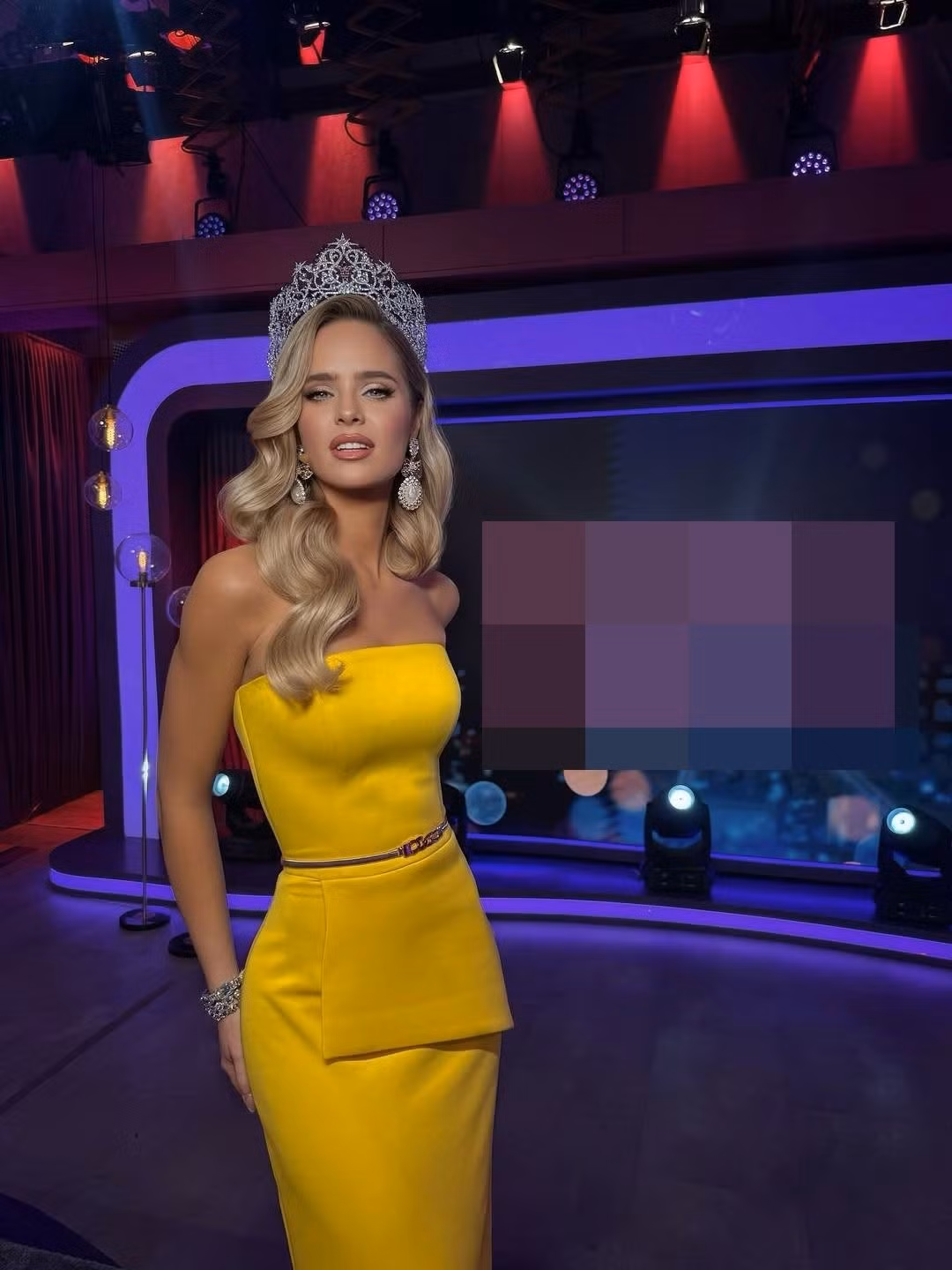 Người đẹp 28 tuổi có chiều cao 1m76, số đo ba vòng gợi cảm. Ảnh: Miss Universo Chile.