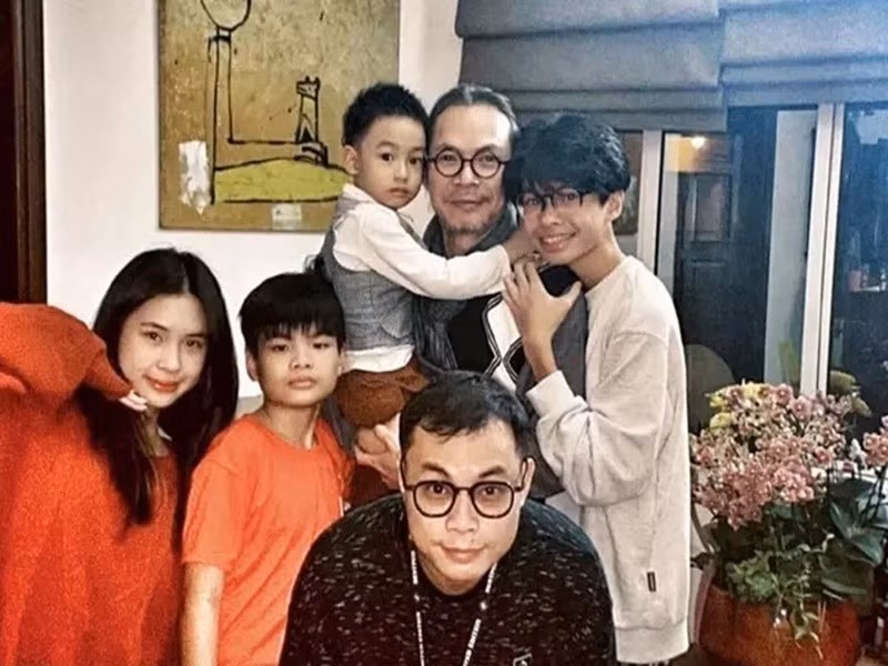 Con trai đầu lòng của đạo diễn Trần Lực đã lập gia đình và có con. Ảnh: Người Đưa Tin.