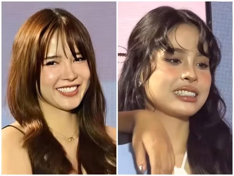 Mới đây, trong buổi fan meeting của DJ Mie, khi nhận xét về phần trình diễn của Kiều Anh, Thiều Bảo Trâm (trái) trêu đùa đồng nghiệp: “Tôi thấy người có gia đình t*** rất kỹ thuật”. Câu nói của Thiều Bảo Trâm khiến Kiều Anh trở nên ngượng ngùng. Ảnh: Znews, Tiền Phong.