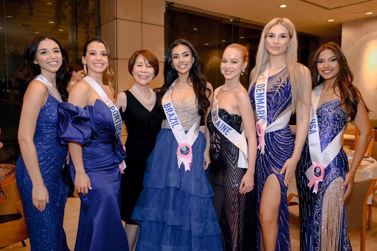 Loraine Lumatelli từng đoạt á hậu 1 Miss Grand Brazil 2024. Ảnh: Miss International.