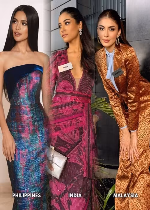 Đa số thí sinh Miss World 2025 lựa chọn trang phục thanh lịch, gợi cảm. Ảnh: Missosology.