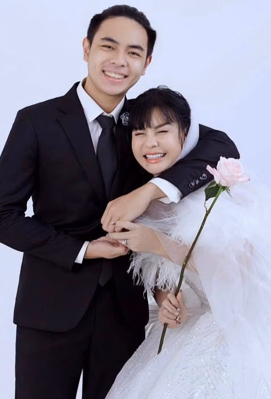 Cát Phượng chia sẻ, Thiên Minh ít nói, điềm tĩnh trong mọi hoàn cảnh. Ảnh: FB Cát Phượng.