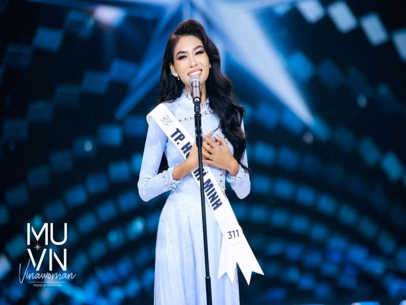 Năm 2022, người đẹp đoạt danh hiệu Á hậu 1 Hoa hậu Hoàn vũ Việt Nam. Trước đó, cô được biết đến là một hot girl có cuộc sống sang chảnh. Ảnh: FB Thảo Nhi Lê.