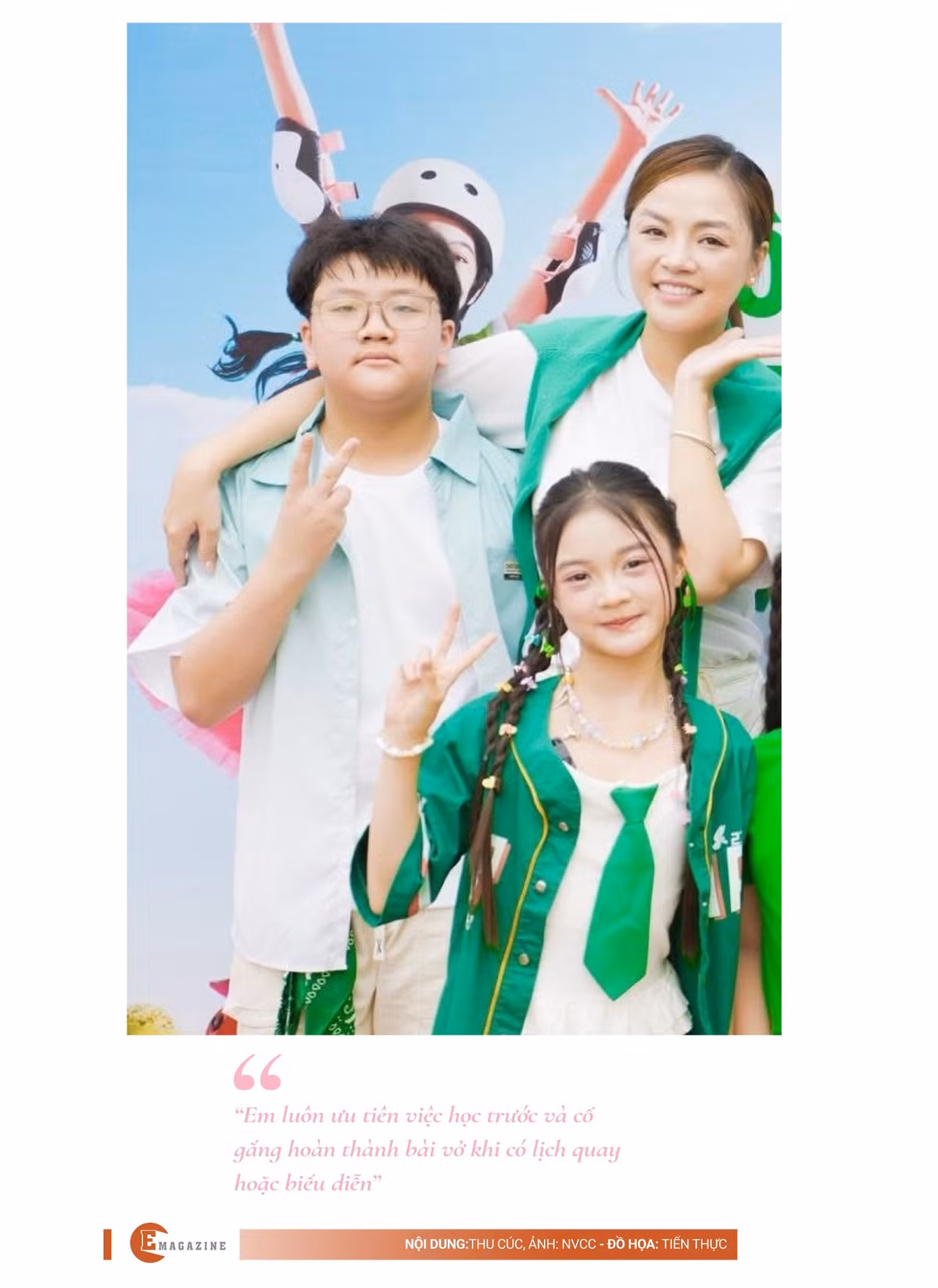 Gallery - [e-Magazine] Khánh An: ‘Vai nhỏ nếu làm tốt vẫn có thể để lại ấn tượng’ - image 5