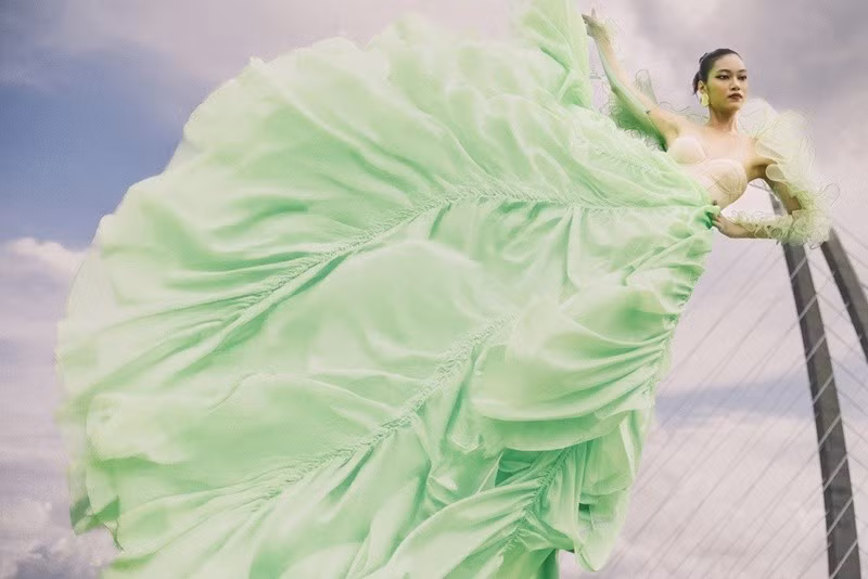 Trước chung kết Vietnam’s Next Top Model 2025, Mai Hoa được nhiều khán giả dự đoán sẽ giành chiến thắng. Ảnh: Vietnamnet.