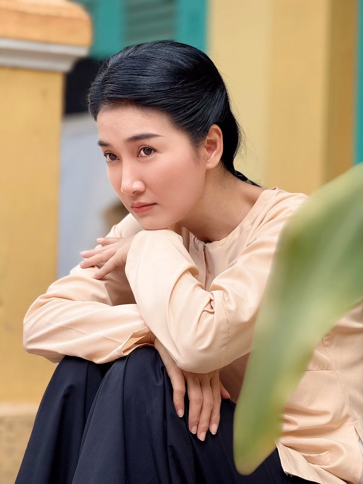 Quỳnh Lam tâm sự: "Phim bối cảnh xưa, 10 năm sau xem lại vẫn thích, vẫn có chỗ đứng riêng trong lòng khán giả". Ảnh: FB Quỳnh Lam.