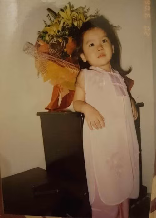 Trên trang cá nhân, nghệ sĩ Trung Anh không ít lần đăng tải hình ảnh ái nữ.