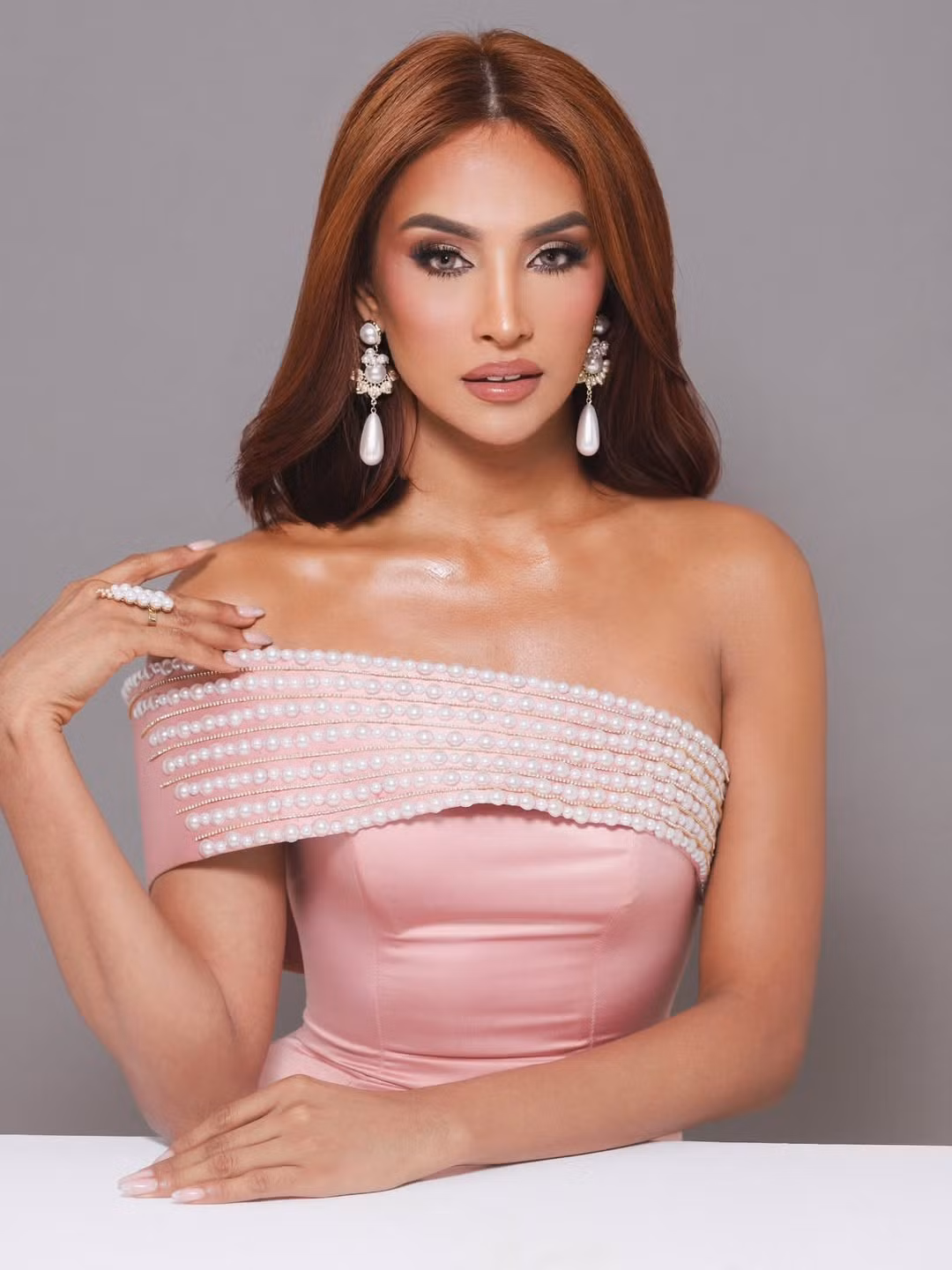 Tiffany từng tham gia cuộc thi Miss International Queen 2019. Ở mùa giải này, cô chỉ giành giải Trang phục dân tộc đẹp nhất. Ảnh: Instagram Tiffany.