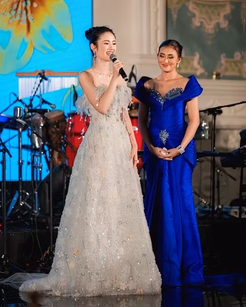 Nhiều khán giả dự đoán dù Ý Nhi chưa thắng phần thi phụ nào song có khả năng đại diện Việt Nam sẽ vào top 40 chung cuộc, thậm chí tiến sâu hơn nếu bứt phá. Ảnh: FB Ý Nhi.
