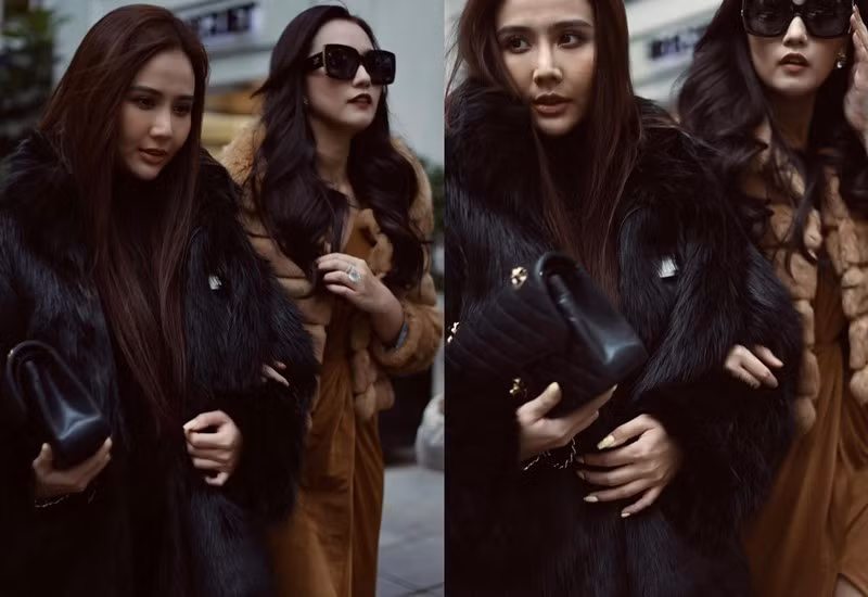 Cả hai nữ diễn viên đều sở hữu nhan sắc trẻ trung, xinh đẹp dù đã bước sang tuổi U40. Ảnh: FBNV
