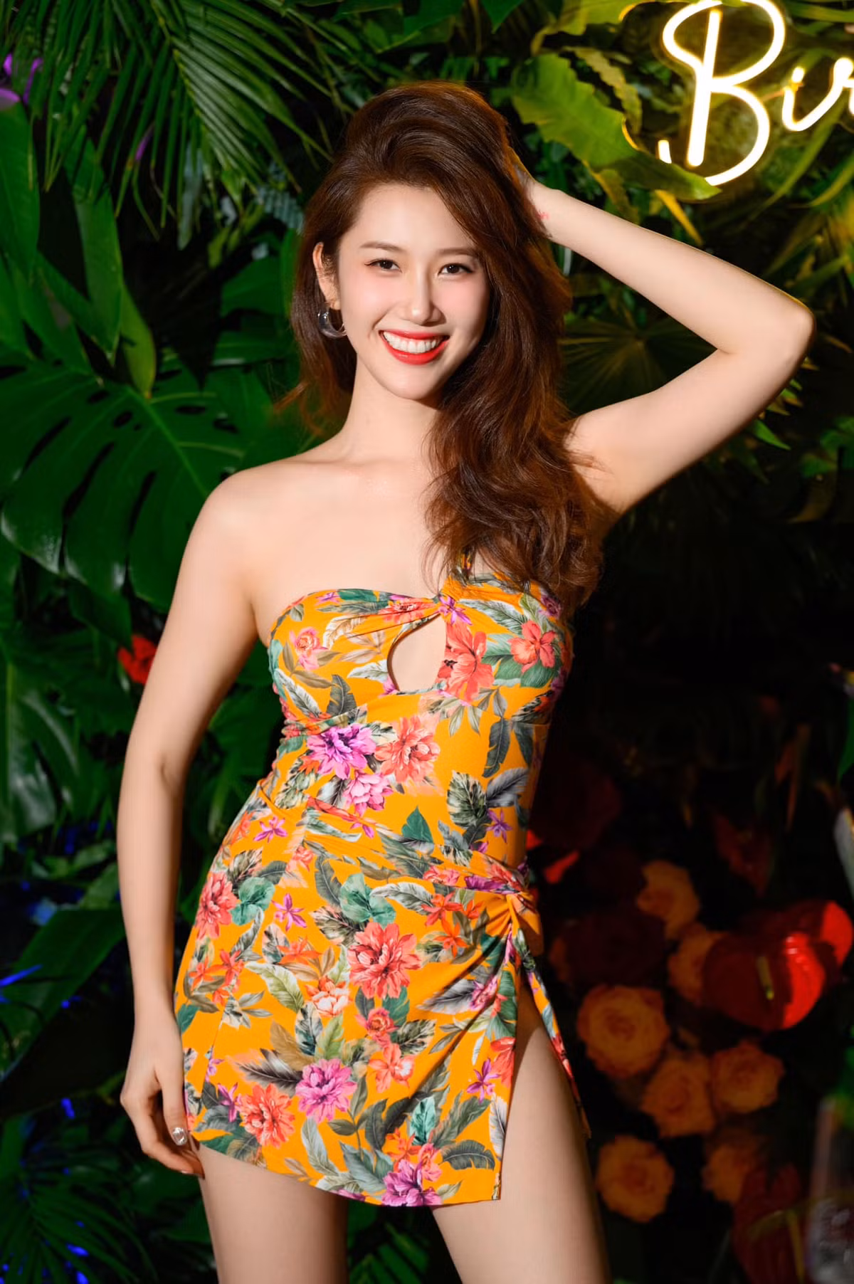 Phong cách thời trang của Thúy Ngân cũng được đánh giá cao bởi sự tinh tế và đa dạng. Ảnh: FB Lê Huỳnh Thuý Ngân