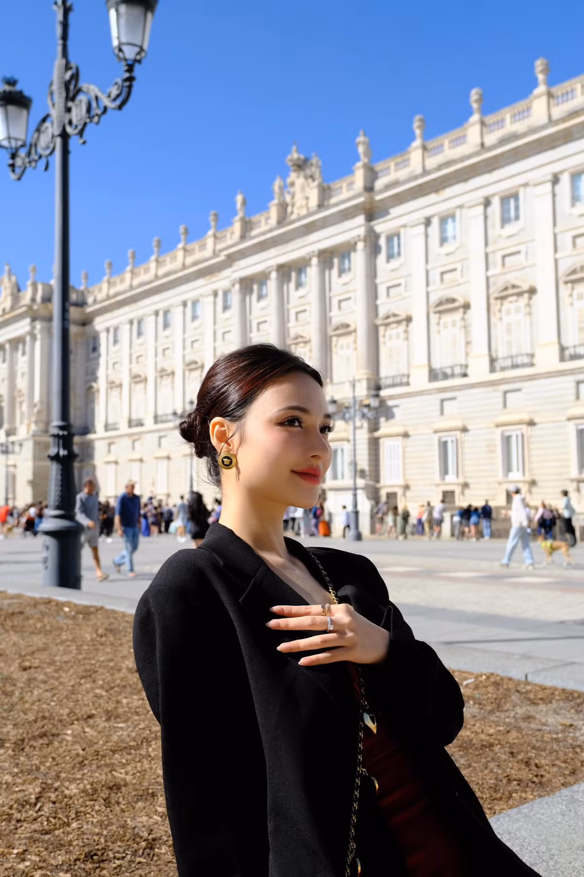 Bích Thuỷ thường xuyên đi du lịch nước ngoài. Ảnh: FB Nguyễn Bích Thuỷ