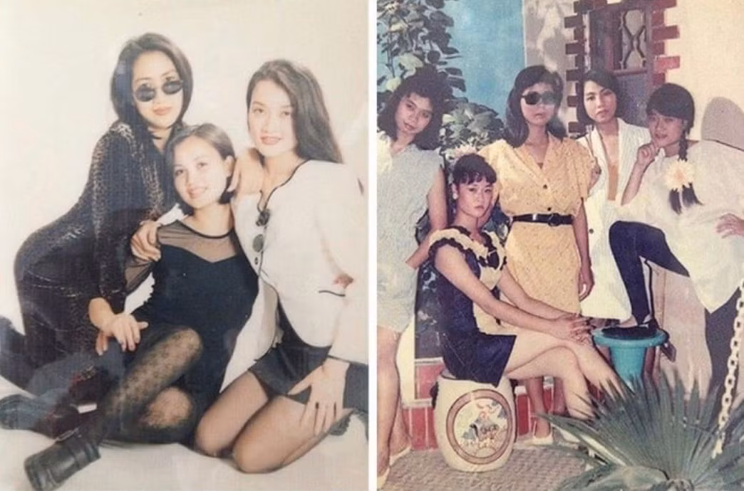 Vẻ đẹp của Vân Dung thời trẻ không chỉ thu hút bởi những đường nét hài hòa trên khuôn mặt mà còn bởi thần thái tự tin, rạng rỡ. Ảnh: FB Vũ Trụ Phim Việt
