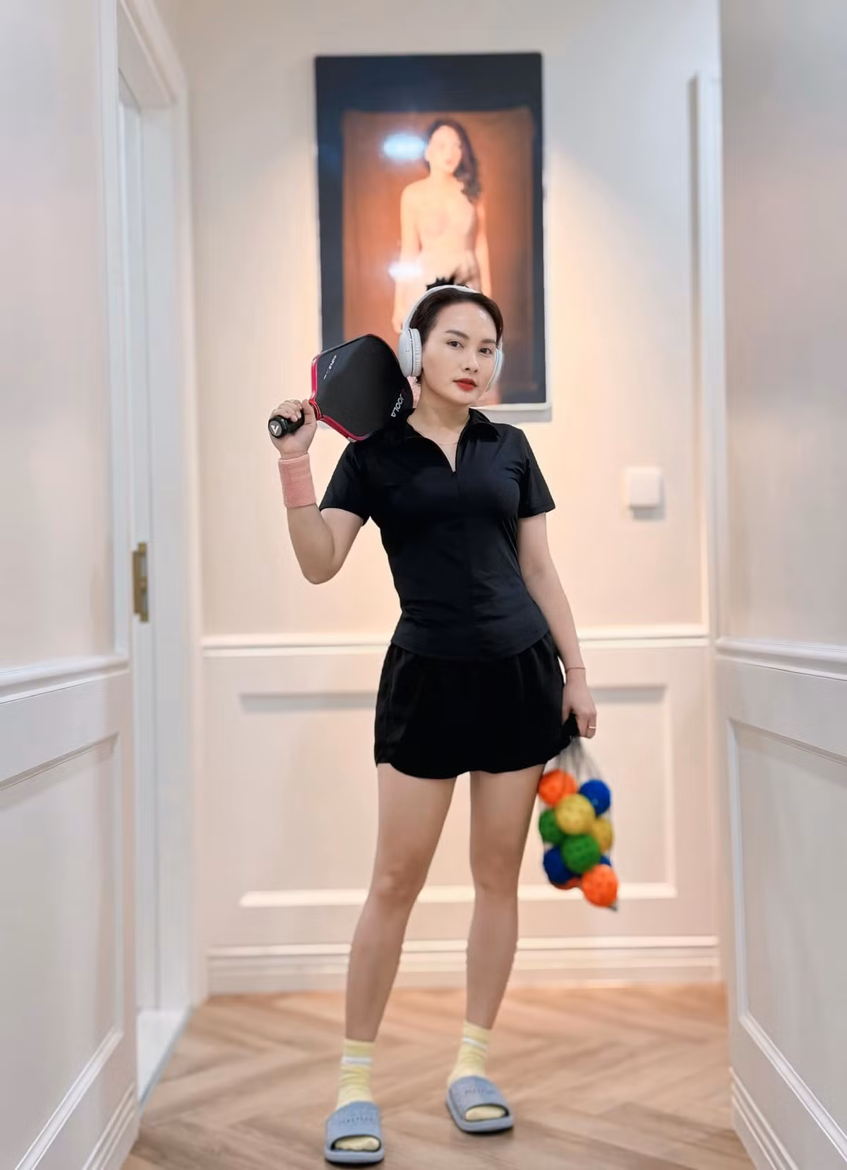Chia sẻ về bí quyết làm đẹp của mình, Bảo Thanh cho biết cô luôn chú trọng đến việc chăm sóc da từ bên trong. Ảnh: FB Bảo Thanh