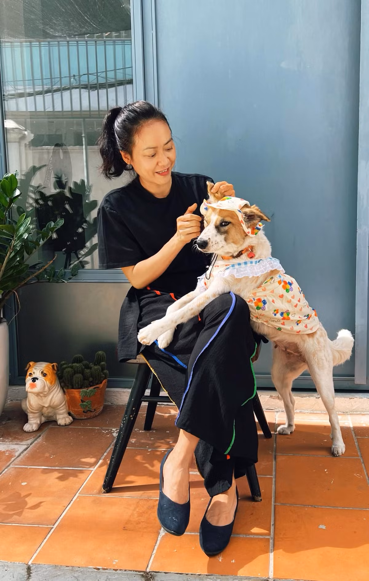 Ở tuổi 47, diễn viên Hồng Ánh không chỉ được đánh giá cao về khả năng diễn xuất mà còn bởi sắc vóc. Ảnh: FB Phạm Thị Hồng Ánh