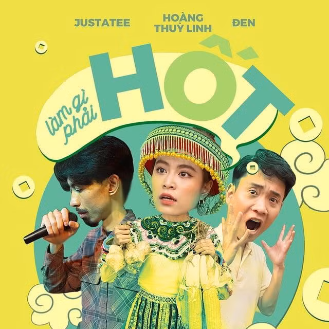  Hoàng Thùy Linh - Đen Vâu lần đầu hợp tác trong ca khúc "Làm gì phải hốt" phát hành hồi đầu năm 2020.