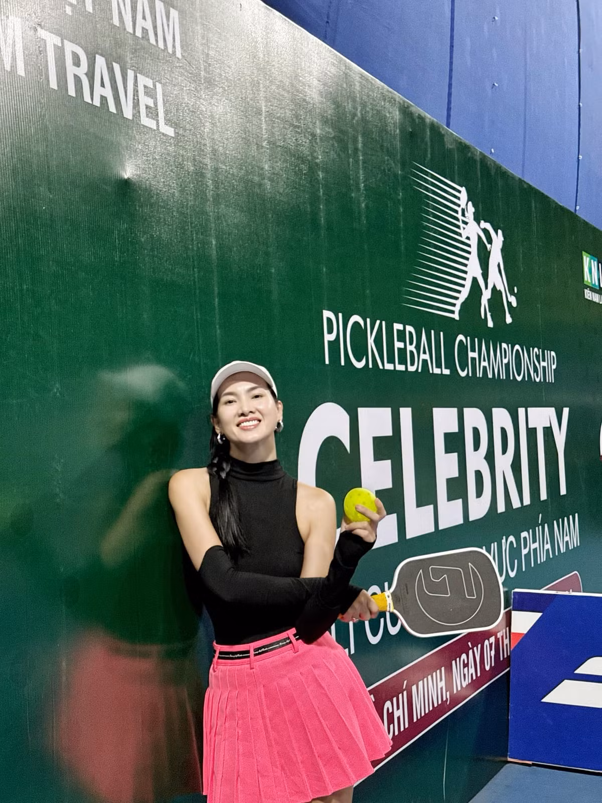 Từ yoga, gym cho đến bộ môn pickleball, Anh Thư đều thể hiện sự đam mê và quyết tâm cao độ. Ảnh: FB Nguyen Anh Thu