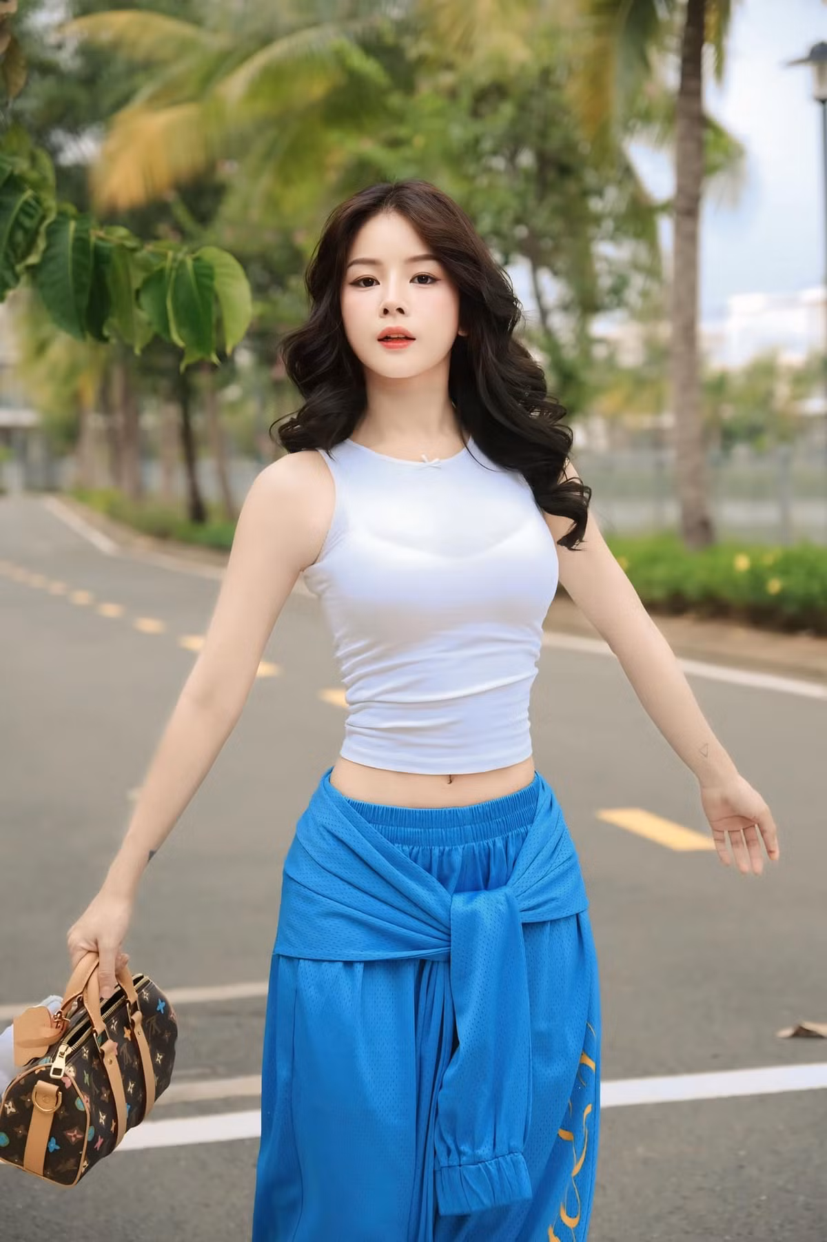 Với ngoại hình xinh đẹp, khả năng trình diễn tốt và sự tự tin, nữ DJ Mie hứa hẹn là một trong những thí sinh nổi bật của chương trình. Ảnh: FB DJ Mie