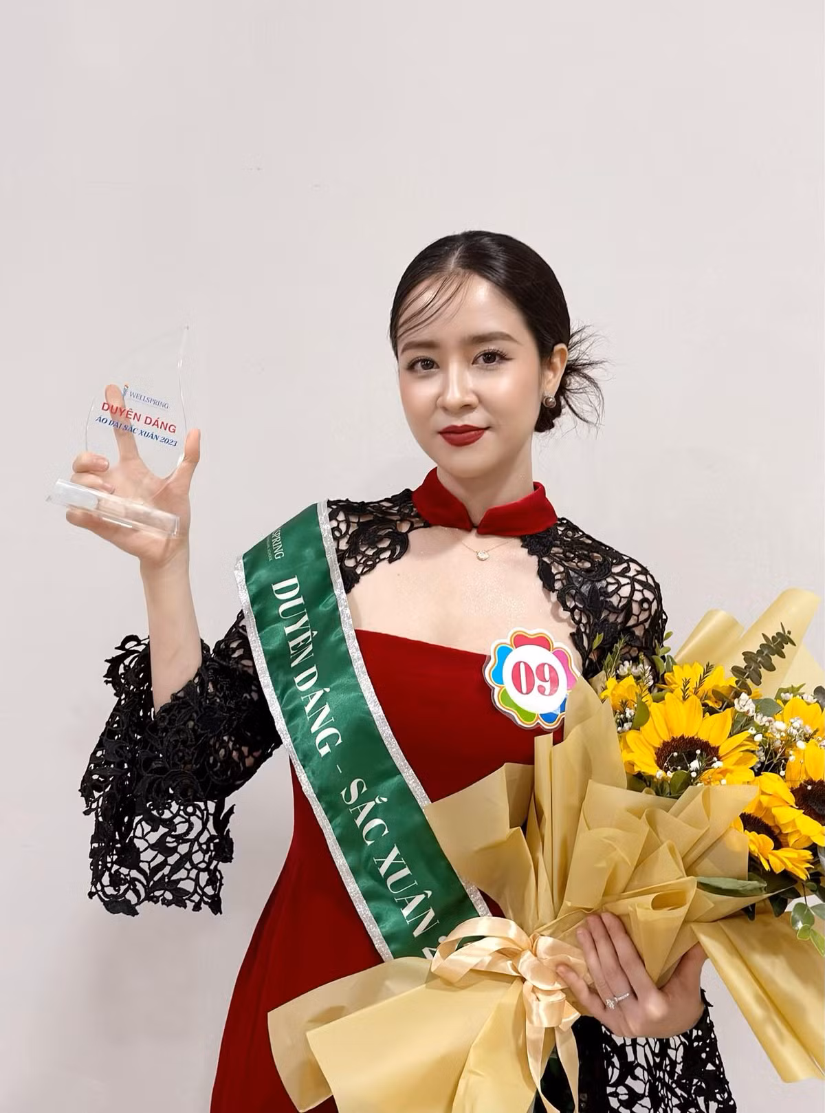 Không chỉ xinh đẹp, diễn viên Thùy Dương còn có vóc dáng gợi cảm.