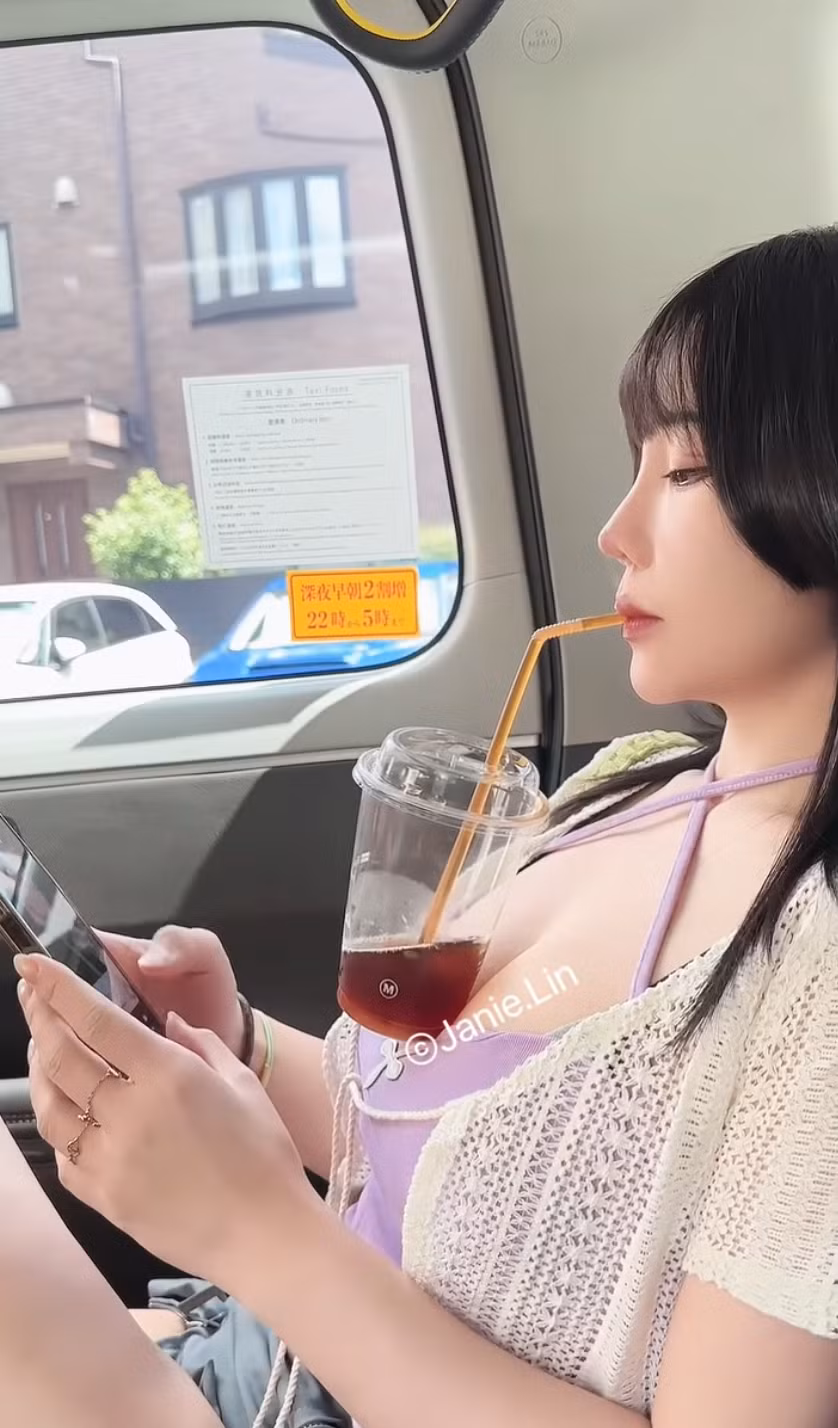  Hot girl Janie Lin (Đài Loan) là cái tên không mấy xa lạ với những người dùng mạng xã hội. Ảnh: IG janie.lin
