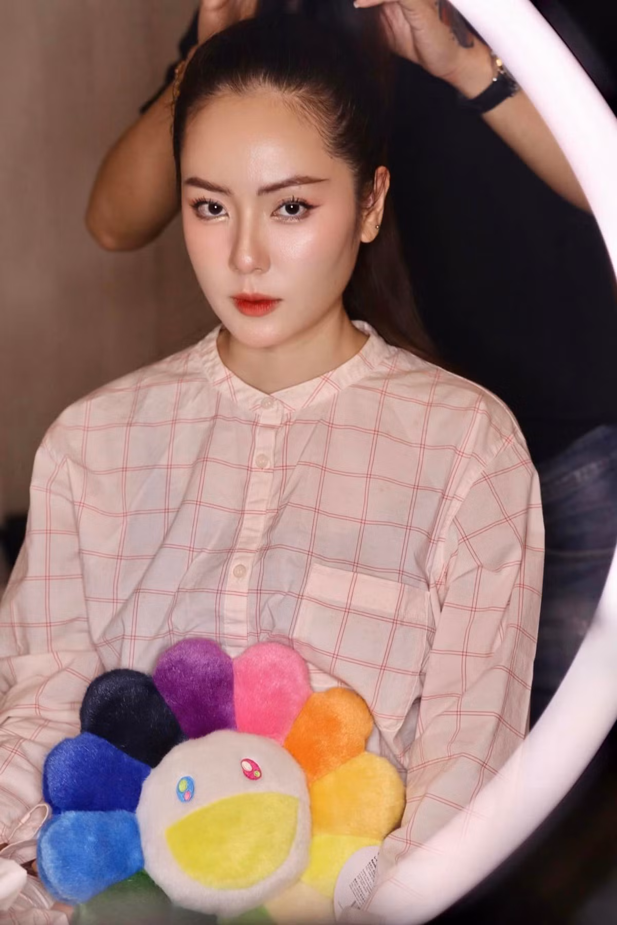 Phương Linh chia sẻ, cô luôn chú trọng đến việc bổ sung đầy đủ vitamin, khoáng chất cho cơ thể thông qua chế độ ăn uống lành mạnh. Ảnh: FB Phương Linh Trần