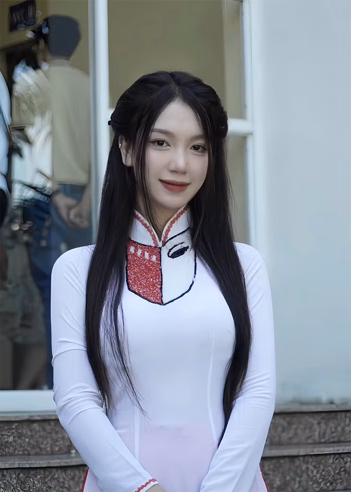 Ngoài đời, Thùy Dương tự nhận mình là người sống khép kín và ít khi chia sẻ hình ảnh của mình trên trang cá nhân. (Ảnh: FB Thùy Dương)