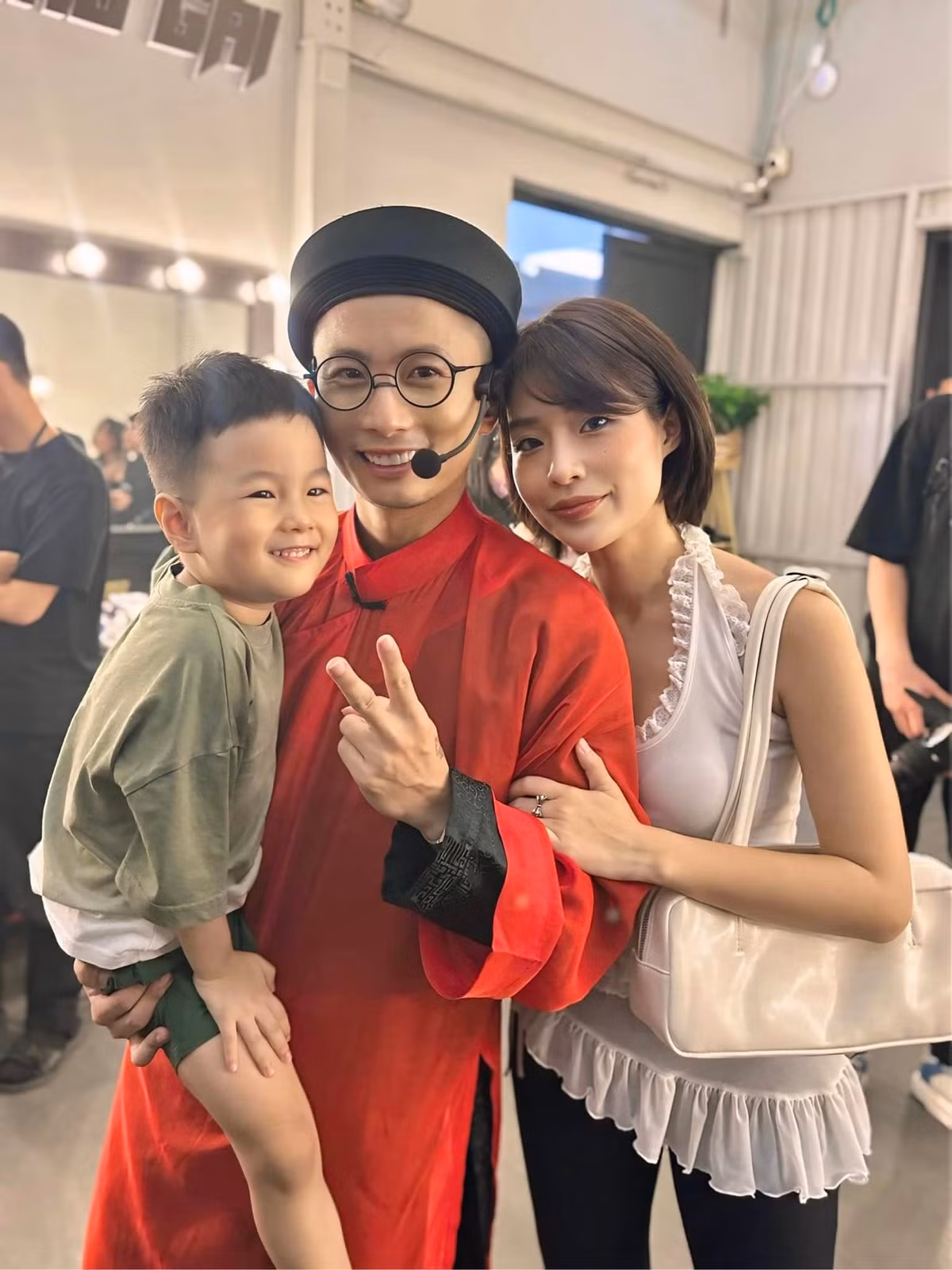 Vợ rapper Rhymastic - Lại Thanh Huyền trước đó là gương mặt mẫu lookbook quen thuộc của nhiều thương hiệu thời trang ở Hà Nội. Ảnh: FB Thanh Huyền