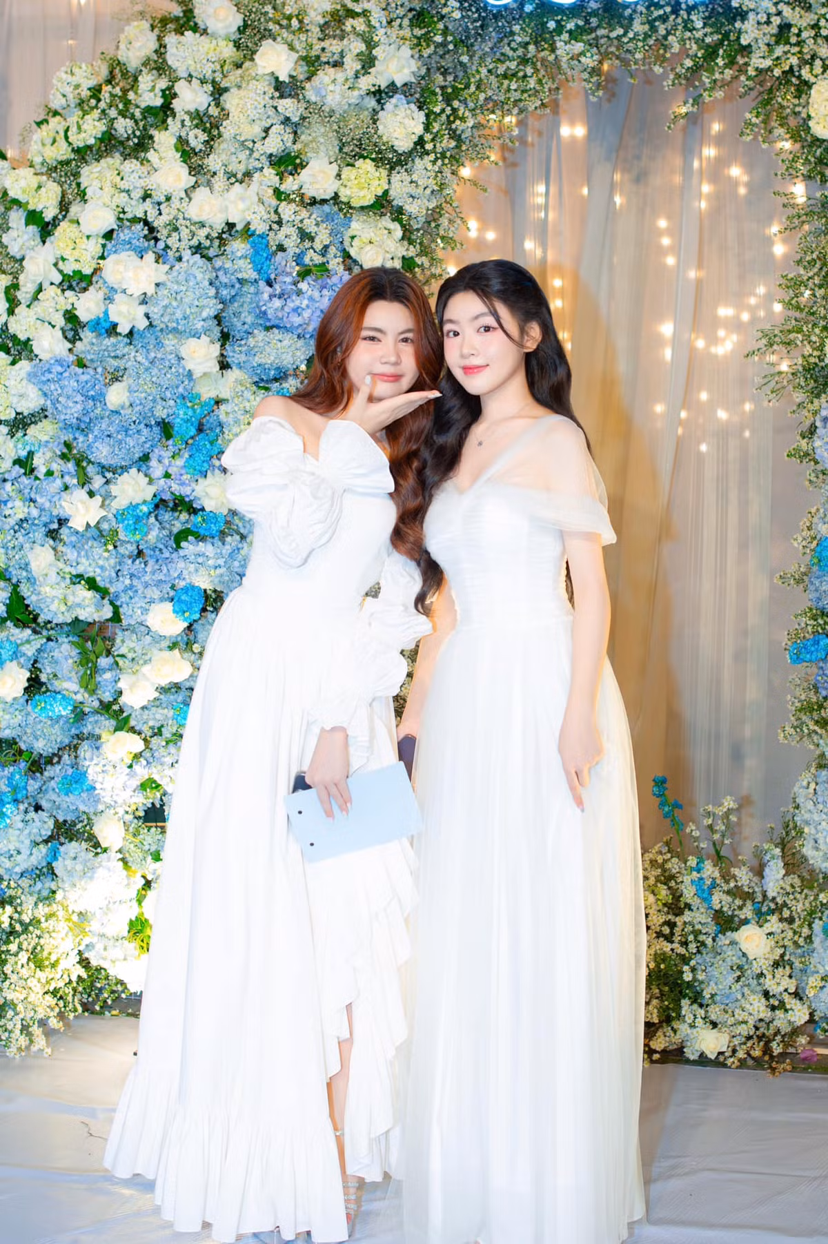 Hai con gai MC Quyen Linh nhan sac chuan hoa hau